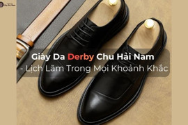 Giày da Derby Chu Hải Nam – thoải mái từng bước chân, lịch lãm mọi khoảnh khắc