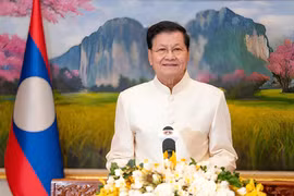 Thông điệp của Tổng Bí thư, Chủ tịch nước CHDCND Lào chào đón tết Bunpimay