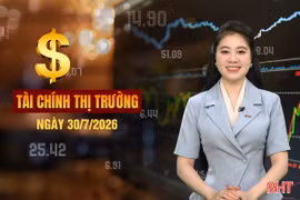 Tài chính thị trường ngày 30/7: Doanh nghiệp Hà Tĩnh “bứt tốc” nửa cuối năm