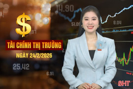 Tài chính thị trường ngày 24/2: Lãi vay mua nhà tăng mạnh