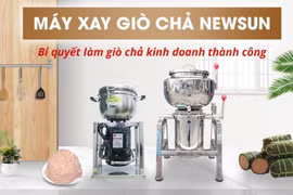 Hành trình khẳng định chất lượng hàng đầu thị trường của máy xay giò chả NEWSUN