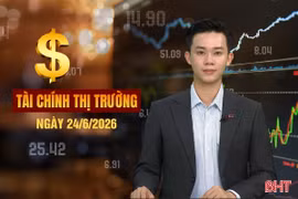 Tài chính thị trường ngày 24/6: Nới trần vốn ngắn hạn cho vay trung dài hạn từ 1/7