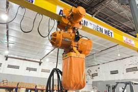 Kawasaki Lift đưa pa lăng, tời điện tiêu chuẩn Nhật đến nhà máy Việt
