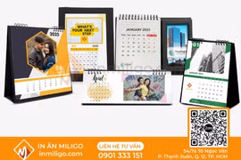 In Miligo - xưởng in lịch theo yêu cầu uy tín tại TP Hồ Chí Minh