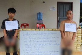 Lào triệt phá đường dây vận chuyển 1,8 triệu viên ma túy