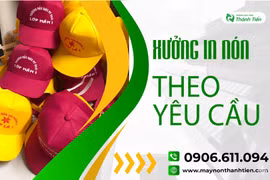 Xưởng may và in mũ theo yêu cầu giá rẻ, chất lượng - May nón Thành Tiến
