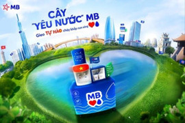 “Cây yêu nước” phủ xanh hơn 300 chi nhánh MB: Gieo tự hào chảy khắp non sông