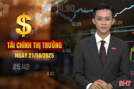 Tài chính thị trường ngày 21/10: Giá vàng thế giới tăng "dựng đứng"