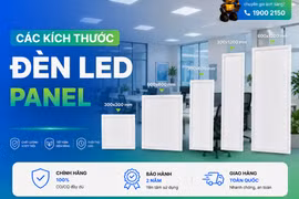 5 kích thước đèn LED panel phổ biến hiện nay