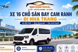 Dịch vụ xe 16 chỗ đưa đón sân bay Cam Ranh – Định Dung Travel