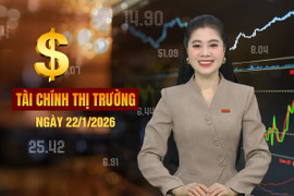 Tài chính thị trường ngày 22/1: Tín dụng 2026 có thể tăng khoảng 18%, lãi suất thoát đáy