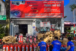 PCCC Thành Phố Mới - nhà thầu thi công phòng cháy và hệ thống mạng chuyên nghiệp