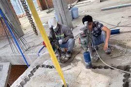 Khoan rút lõi bê tông Hải Phòng – giải pháp thi công chính xác, nhanh chóng cho mọi công trình