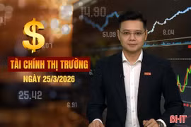Tài chính thị trường ngày 25/3: Sau cú giảm sâu, giá vàng bật tăng trở lại