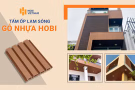 Gỗ nhựa ngoài trời Hobi Việt Nam: Giải pháp bền bỉ cho công trình ngoại thất