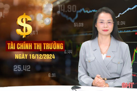 Tài chính thị trường ngày 16/12: Mặt bằng lãi suất cho vay năm 2024 giảm gần 1% so với cuối năm ngoái