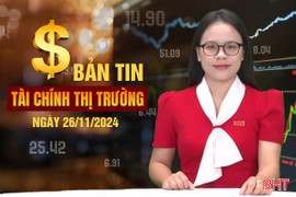 Tài chính thị trường ngày 26/11: Vàng nhẫn giảm cả triệu đồng/lượng