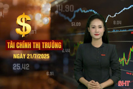 Tài chính thị trường ngày 21/7: Lần đầu tiên sản phẩm OCOP Hà Tĩnh được xúc tiến thương mại tại Nhật Bản