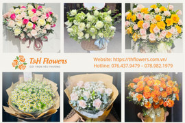 Cửa hàng hoa Hà Tĩnh T&H Flowers: Thay bạn gửi trao thông điệp yêu thương qua từng đóa hoa