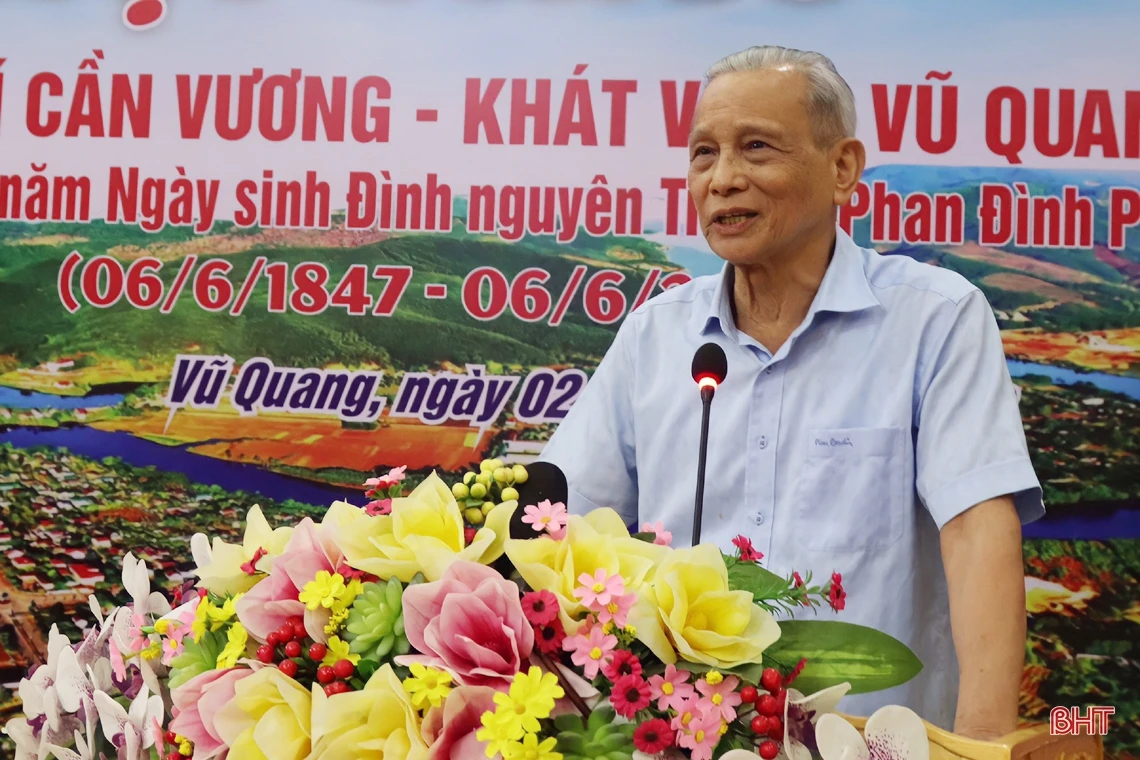 Phát huy hào khí Cần Vương, xây dựng Vũ Quang bứt phá, vươn xa