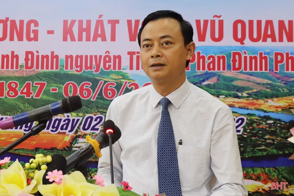 Phát huy hào khí Cần Vương, xây dựng Vũ Quang bứt phá, vươn xa