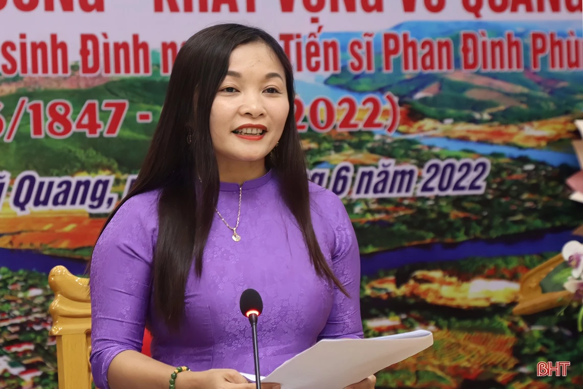 Phát huy hào khí Cần Vương, xây dựng Vũ Quang bứt phá, vươn xa