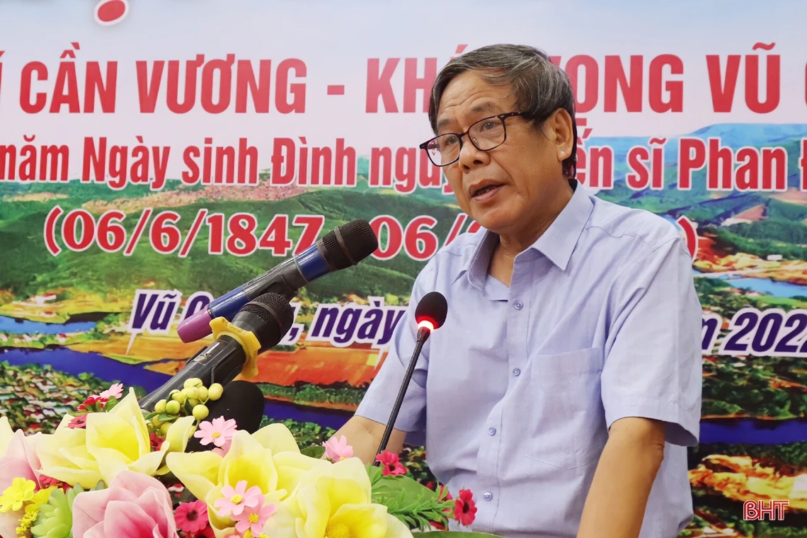 Phát huy hào khí Cần Vương, xây dựng Vũ Quang bứt phá, vươn xa