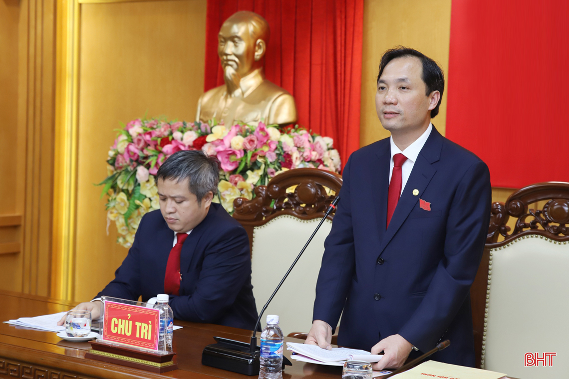 Hội nghị lần thứ nhất Ban Chấp hành Đảng bộ tỉnh Hà Tĩnh khóa XIX