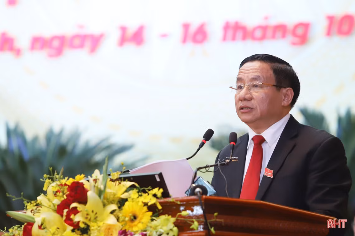 Bí thư Tỉnh ủy Lê Đình Sơn: Đại hội của trí tuệ, trách nhiệm cao, đầy tâm huyết, khát vọng phát triển