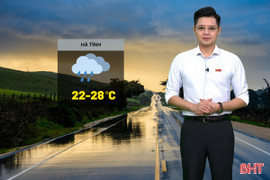Dự báo thời tiết Hà Tĩnh ngày 23/10: Mưa lớn có thể gây ngập úng nhiều nơi