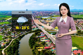 Dự báo thời tiết Hà Tĩnh ngày 21/12: Có mưa rải rác, đêm và sáng trời rét