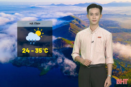 Dự báo thời tiết Hà Tĩnh ngày 14/9: Ngày nắng, chiều có mưa rào và dông