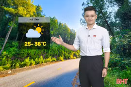 Dự báo thời tiết Hà Tĩnh ngày 30/3: Nắng nóng gia tăng, có nơi 37 độ C