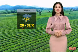 Dự báo thời tiết Hà Tĩnh ngày 8/8: mưa dông có xu hướng giảm