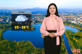 Dự báo thời tiết Hà Tĩnh ngày 30/4: Trưa và chiều hửng nắng