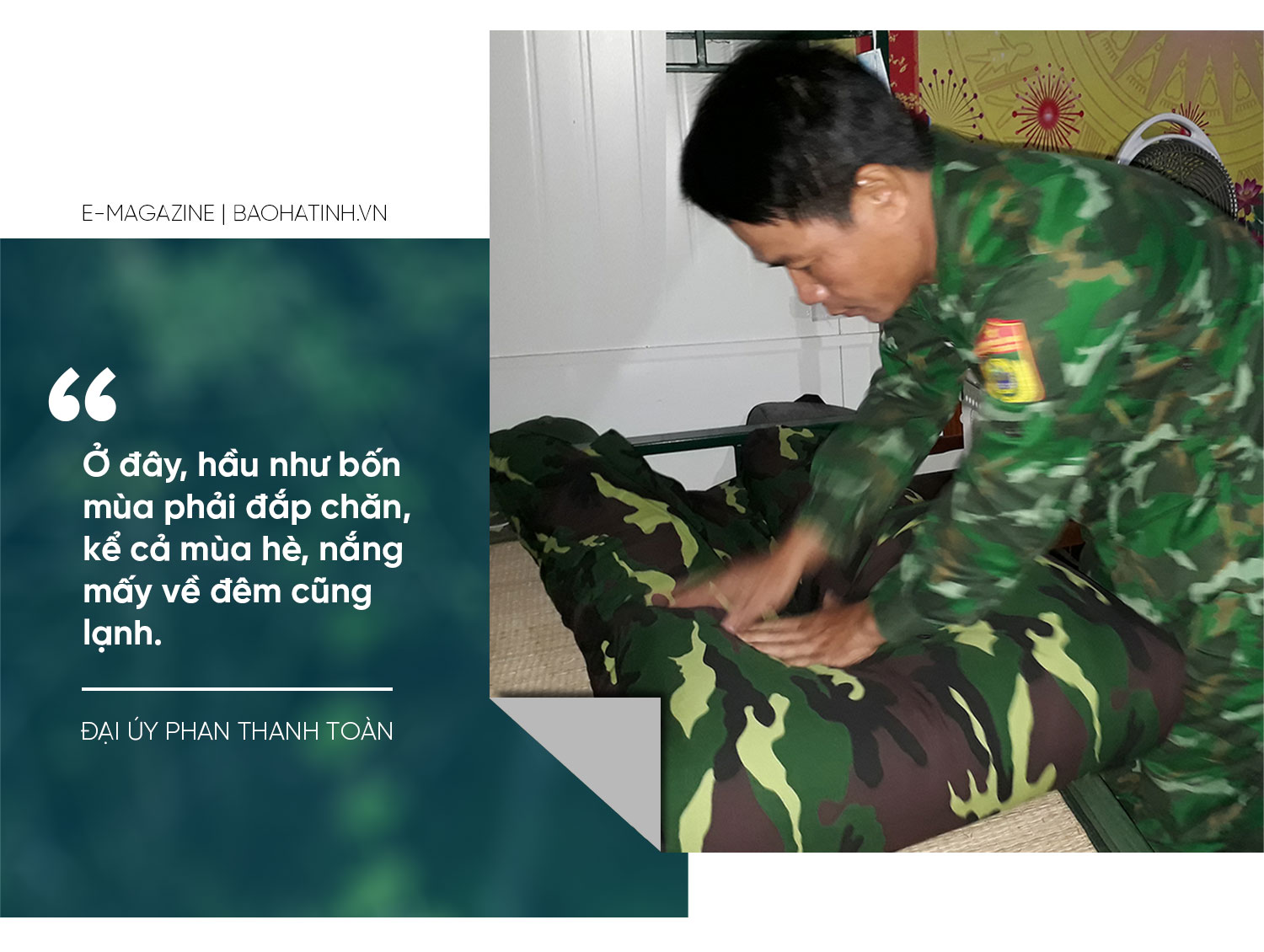 Tuần tra trên đỉnh Trường Sơn