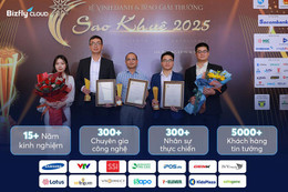 Bộ ba giải pháp Cloud Server, CDN, K8s của Bizfly Cloud được vinh danh tại Sao Khuê 2025