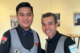 Cơ thủ quê Hà Tĩnh và đồng đội vào bán kết billiard đồng đội thế giới