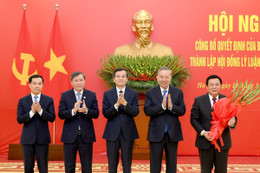 Tổng Bí thư Tô Lâm chủ trì Hội nghị công bố thành lập Hội đồng Lý luận Trung ương