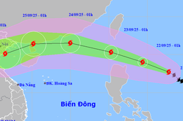 Hai kịch bản của 'siêu bão' Ragasa khi vào Biển Đông