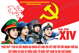 Tổ chức các hoạt động tuyên truyền trực quan Đại hội Đảng lần thứ XIV
