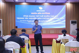 Bồi dưỡng ứng dụng trí tuệ nhân tạo trong tác nghiệp báo chí