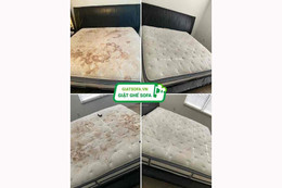 Dịch vụ giặt ghế sofa đệm thảm rèm tại nhà Hà Nội chỉ 200k