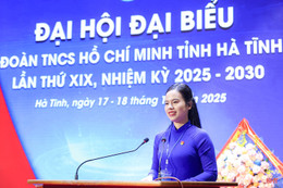 Đồng chí Nguyễn Ny Hương tái cử chức vụ Bí thư Tỉnh đoàn Hà Tĩnh