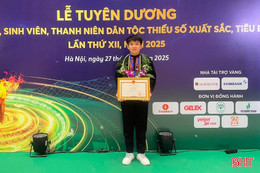 Học sinh dân tộc Chứt ở Hà Tĩnh được tuyên dương xuất sắc toàn quốc