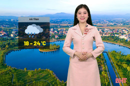 Dự báo thời tiết Hà Tĩnh ngày 11/12: Có mưa nhỏ, trời lạnh