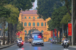 Tổng duyệt phương án dẫn đoàn Đại hội Đảng XIV