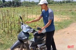 Cạy cốp xe máy trộm tài sản, một thanh niên bị khởi tố