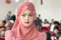 Cô dâu bị nghi ngờ là AI vì quá đẹp