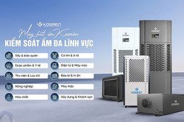 Máy hút ẩm Kosmen - thương hiệu dẫn đầu trong giải pháp hút ẩm